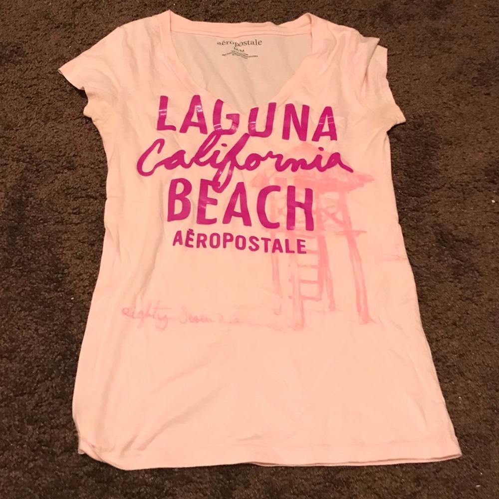 Aeropostale Short Sleeve Graphic Top